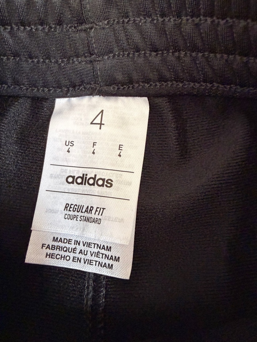 adidas Girls Black Regular Fit Track Set - Picture 5 of 6